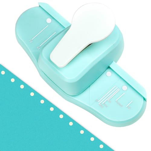 Uhidka DIY Border Hole Puncher Binder Planer Puncher Index Tabs Tag Puncher Craft Paper Cutter Spitzenkanten von Uhidka