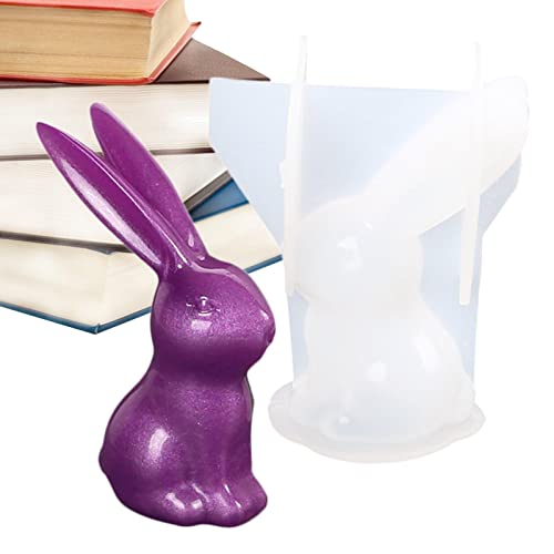 Uhngw 3D -Kaninchenharzformen, Hasen -Epoxidharz -Gussformen | Kerzenherstellung von Harz -Epoxid -Gussformen | Bunny Schmuckdekoration herstellen Vorräte für Statue, Handwerk, Ornament Uhngw 3D -Kaninchenharzformen, Hasen -Epoxidharz -Gussformen | Kerzenherstellung von Harz -Epoxid -Gussformen | Bunny Schmuckdekoration herstellen Vorräte für Statue, Handwerk, Ornament von Uhngw