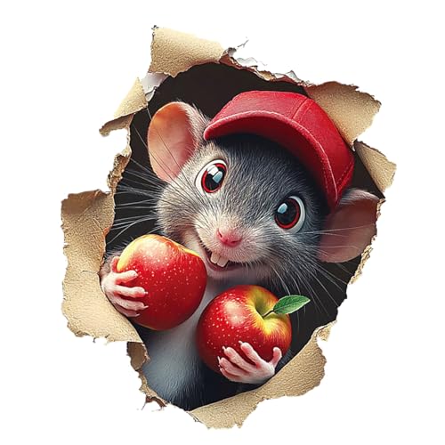Uhngw 3D Wandsticker | Cartoon Loch Wandsticker | Niedliche Kreative Klebefolie Für Bad Garten Kinderzimmer Küche Schlafzimmer Wohnbereich Dekoration Uhngw 3D Wandsticker | Cartoon Loch Wandsticker | Niedliche Kreative Klebefolie Für Bad Garten Kinderzimmer Küche Schlafzimmer Wohnbereich Dekoration von Uhngw