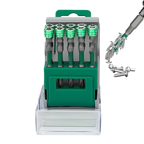 Uhngw Bohrschrauber Bitsatz Magnetisch | Rutschfestes Elektrisches Präzisions Bohrersatz Set - Vielseitiges Schraubendreher-Set für Kfz- und Maschinenreparaturen Uhngw Bohrschrauber Bitsatz Magnetisch | Rutschfestes Elektrisches Präzisions Bohrersatz Set - Vielseitiges Schraubendreher-Set für Kfz- und Maschinenreparaturen von Uhngw