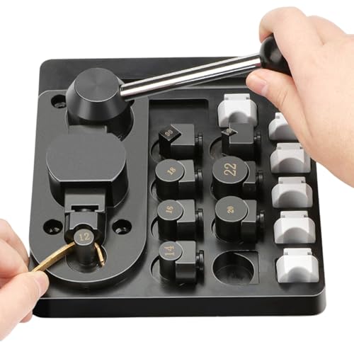 Uhngw Drahtbiegevorrichtung, Metall-Draht-Biegehilfe, Robuste Verstellbare Wickelvorrichtung Für Schmuckherstellung, Haken, Ringe, Löffel & Bastelarbeiten Mit Klemmen Uhngw Drahtbiegevorrichtung, Metall-Draht-Biegehilfe, Robuste Verstellbare Wickelvorrichtung Für Schmuckherstellung, Haken, Ringe, Löffel & Bastelarbeiten Mit Klemmen von Uhngw