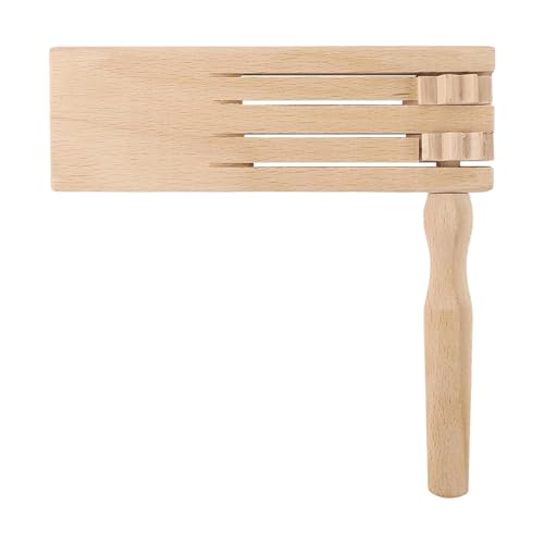 Uhngw Holz Ratsche Party Lärmmacher - Klapper Spielzeug Für Kinder - Drehbare Rassel, Traditionelle Mexikanische Kinderrassel Uhngw Holz Ratsche Party Lärmmacher - Klapper Spielzeug Für Kinder - Drehbare Rassel, Traditionelle Mexikanische Kinderrassel von Uhngw
