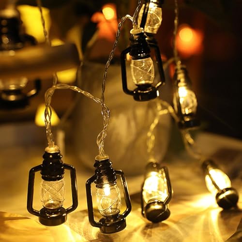 Uhngw Outdoor -Saitenleuchten, Außenleuchten Schnur | 20ft Vintage Fairy Light -Saiten wasserdicht mit 40 LEDs - Hangable Festival Fairy Lampe für Hochzeitsfeier, Weihnachten, Camping, Garten, Garten Uhngw Outdoor -Saitenleuchten, Außenleuchten Schnur | 20ft Vintage Fairy Light -Saiten wasserdicht mit 40 LEDs - Hangable Festival Fairy Lampe für Hochzeitsfeier, Weihnachten, Camping, Garten, Garten von Uhngw
