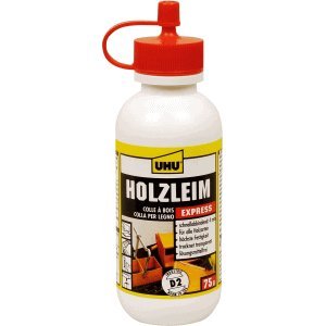 Uhu Holzleim Express EN204 (D2) Flasche 75g von Uhu