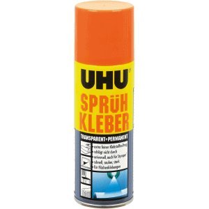 Uhu Sprühkleber permanent transparent Dose 200ml von Uhu