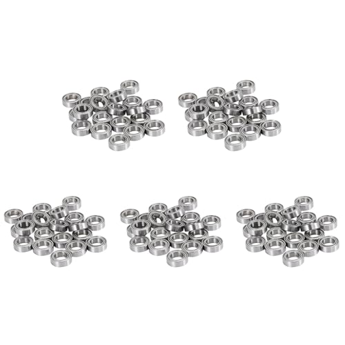 Uikdjgu 100 Stück MR106-ZZ Lagerung 6 X 10 X 3 mm Metall Geschirmtes Lagerung Vorgeschmiert mit Fett Radial Lagerung Uikdjgu 100 Stück MR106-ZZ Lagerung 6 X 10 X 3 mm Metall Geschirmtes Lagerung Vorgeschmiert mit Fett Radial Lagerung von Uikdjgu