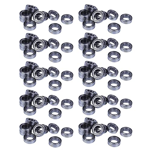 Uikdjgu 100 Stück Miniatur Versiegelte Metallgeschirmte Metrische Radialkugellager Modell: MR106-ZZ 6X10X3mm Uikdjgu 100 Stück Miniatur Versiegelte Metallgeschirmte Metrische Radialkugellager Modell: MR106-ZZ 6X10X3mm von Uikdjgu