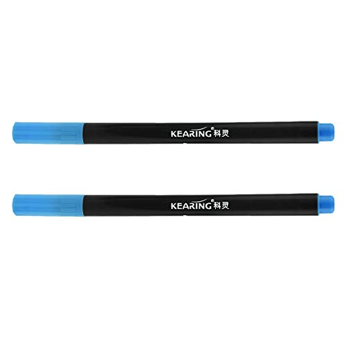 Uikdjgu 2 x Fabric Marker Pens Permanent Farben für DIY Textile Kleidung T-Shirt Schuhe Blau Uikdjgu 2 x Fabric Marker Pens Permanent Farben für DIY Textile Kleidung T-Shirt Schuhe Blau von Uikdjgu