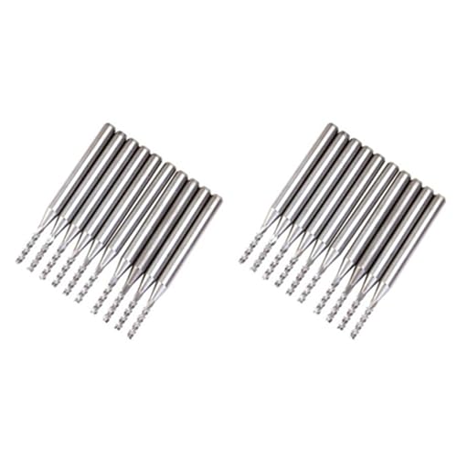 Uikdjgu 20Stk. Carbide PCB Schaftfraeser Fraeser 1.5mm Uikdjgu 20Stk. Carbide PCB Schaftfraeser Fraeser 1.5mm von Uikdjgu
