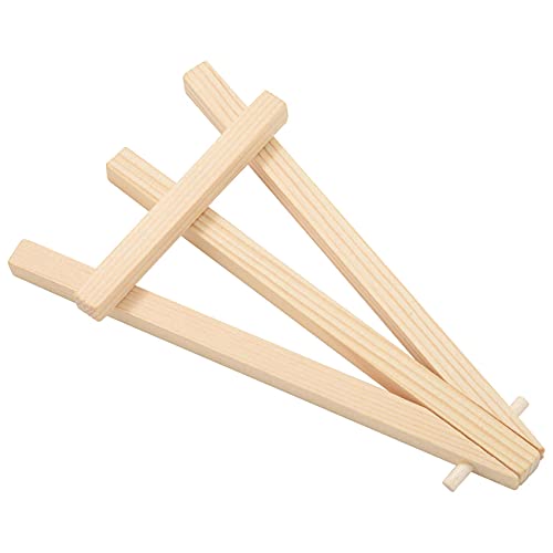 Uikdjgu 24 Packung Mini Anzeige Staffelei Staffeleien Set Für Malereien Kleine Acrylics Öl Projekte von Uikdjgu