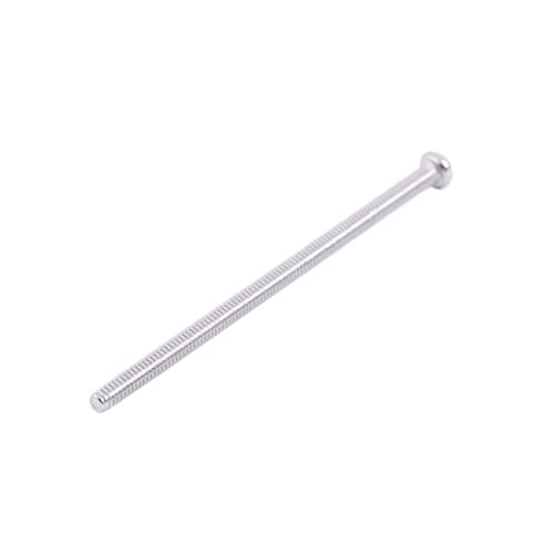 Uikdjgu 300 x Silber Ton M2x40mm 304 Edelstahl Runder Kopf Schrauben Bolzen von Uikdjgu