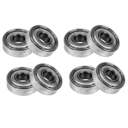 Uikdjgu 40 StÜCke Miniatur Gummi Versiegelt Metall Geschirmt Metrische Radial Lager Modell: 607ZZ 7 x 19 x 6 MM Uikdjgu 40 StÜCke Miniatur Gummi Versiegelt Metall Geschirmt Metrische Radial Lager Modell: 607ZZ 7 x 19 x 6 MM von Uikdjgu