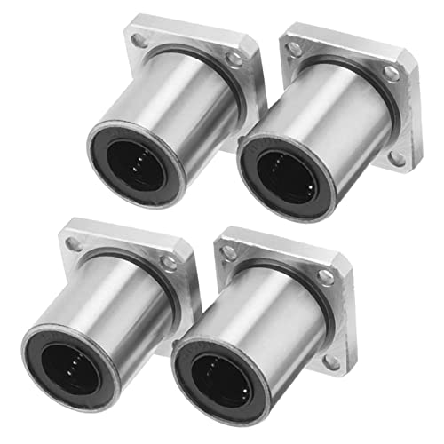 Uikdjgu Flansch Linear Bewegungs Buchsen Lager 16 mm x 28 mm x 37 mm (LMK16UU 4 Stücke) von Uikdjgu