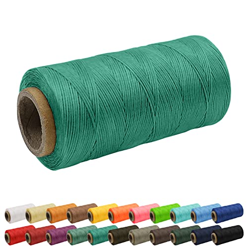 Uiopa 1mm x 260m Wachsfaden, 150D Flache Sattlergarn Ledergarn Gewachst, Leder Nähen Faden Gewachste Schnur für Lederhandwerk, Buchbinderei, Schuhreparatur, Schmuck Uiopa 1mm x 260m Wachsfaden, 150D Flache Sattlergarn Ledergarn Gewachst, Leder Nähen Faden Gewachste Schnur für Lederhandwerk, Buchbinderei, Schuhreparatur, Schmuck von Uiopa
