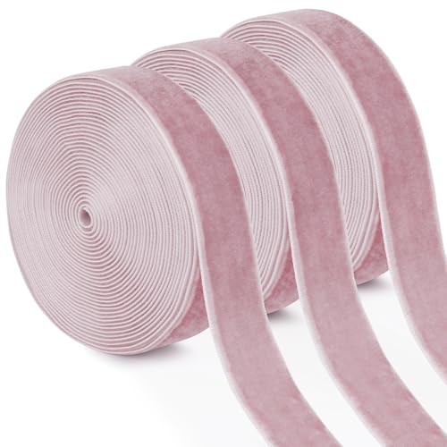 Uiopa 3 Rollen Samtband Aqua Rosa Geschenkband Breit 20mm x 4,5m Schleifenband Samt Dekoband Ribbon Stoffbänder für Geschenkverpackungen, Kränze, Blumensträuße, DIY-Projekte Uiopa 3 Rollen Samtband Aqua Rosa Geschenkband Breit 20mm x 4,5m Schleifenband Samt Dekoband Ribbon Stoffbänder für Geschenkverpackungen, Kränze, Blumensträuße, DIY-Projekte von Uiopa