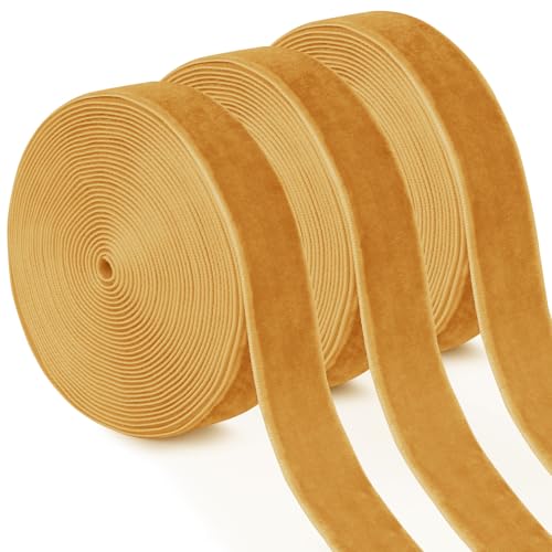 Uiopa 3 Rollen Samtband Orange Geschenkband Breit 20mm x 4,5m Schleifenband Samt Dekoband Ribbon Stoffbänder für Geschenkverpackungen, Kränze, Blumensträuße, DIY-Projekte Uiopa 3 Rollen Samtband Orange Geschenkband Breit 20mm x 4,5m Schleifenband Samt Dekoband Ribbon Stoffbänder für Geschenkverpackungen, Kränze, Blumensträuße, DIY-Projekte von Uiopa