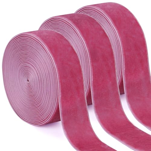 Uiopa 3 Rollen Samtband Pfirsichrot Geschenkband Breit 25mm x 4,5m Schleifenband Samt Dekoband Ribbon Stoffbänder für Geschenkverpackungen, Kränze, Blumensträuße, DIY-Projekte Uiopa 3 Rollen Samtband Pfirsichrot Geschenkband Breit 25mm x 4,5m Schleifenband Samt Dekoband Ribbon Stoffbänder für Geschenkverpackungen, Kränze, Blumensträuße, DIY-Projekte von Uiopa