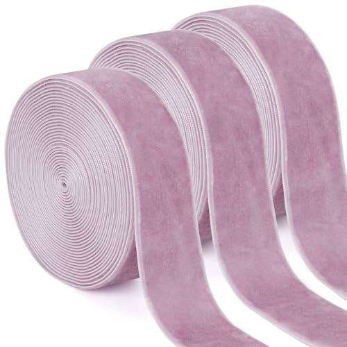 Uiopa 3 Rollen Samtband Rosa Geschenkband Breit 25mm x 4,5m Schleifenband Samt Dekoband Ribbon Stoffbänder für Geschenkverpackungen, Kränze, Blumensträuße, DIY-Projekte Uiopa 3 Rollen Samtband Rosa Geschenkband Breit 25mm x 4,5m Schleifenband Samt Dekoband Ribbon Stoffbänder für Geschenkverpackungen, Kränze, Blumensträuße, DIY-Projekte von Uiopa