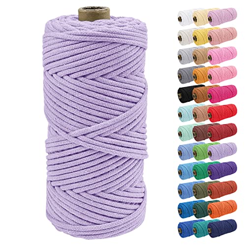 Uiopa Baumwollkordel, Makramee Garn 4mm 100m Natur Baumwollseil, Baumwollgarn Geflochtene Macrame Cord Ideal für Häkeltaschen, Pflanzenhängern, Traumfänger, Wandbehang, DIY Handwerk Uiopa Baumwollkordel, Makramee Garn 4mm 100m Natur Baumwollseil, Baumwollgarn Geflochtene Macrame Cord Ideal für Häkeltaschen, Pflanzenhängern, Traumfänger, Wandbehang, DIY Handwerk von Uiopa
