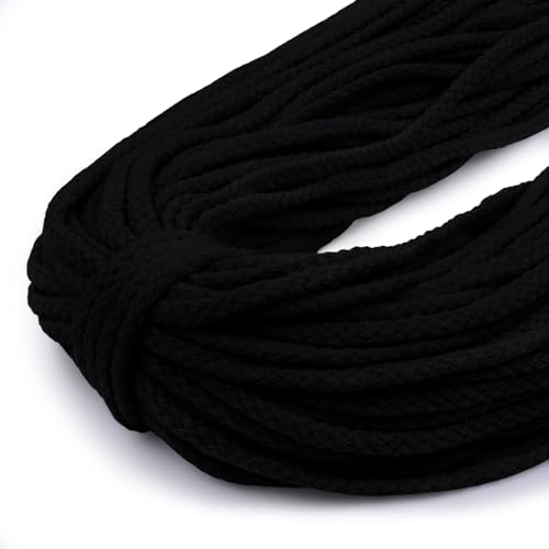 Uiopa Baumwollkordel 5mm x 90m, Kordelband Natürliche Makramee Garn 5mm Geflochten, Dicke Kordel Baumwollseil für Kordelzug, Pflanzenaufhänger, Wandbehang, Traumfänger, Garten, DIY-Projekte Uiopa Baumwollkordel 5mm x 90m, Kordelband Natürliche Makramee Garn 5mm Geflochten, Dicke Kordel Baumwollseil für Kordelzug, Pflanzenaufhänger, Wandbehang, Traumfänger, Garten, DIY-Projekte von Uiopa