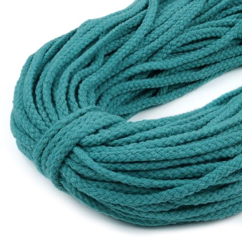 Uiopa Baumwollkordel 5mm x 90m, Kordelband Natürliche Makramee Garn 5mm Geflochten, Dicke Kordel Baumwollseil für Kordelzug, Pflanzenaufhänger, Wandbehang, Traumfänger, Garten, DIY-Projekte Uiopa Baumwollkordel 5mm x 90m, Kordelband Natürliche Makramee Garn 5mm Geflochten, Dicke Kordel Baumwollseil für Kordelzug, Pflanzenaufhänger, Wandbehang, Traumfänger, Garten, DIY-Projekte von Uiopa