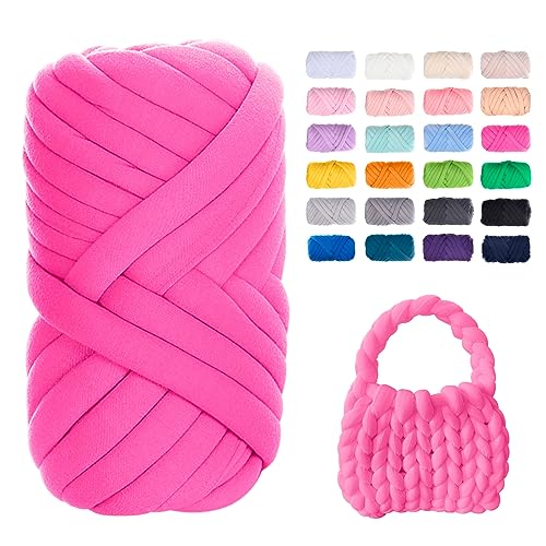 Uiopa Bulky Armstricken Wolle, 250g Dicke Wolle Sperrige Handstrickgarn, Grob Gestrickte Schlauchgarn Häkelwolle Chunky Yarn für Taschen, Decken, Körbe, Haustiernester, DIY-Kunsthandwerk Uiopa Bulky Armstricken Wolle, 250g Dicke Wolle Sperrige Handstrickgarn, Grob Gestrickte Schlauchgarn Häkelwolle Chunky Yarn für Taschen, Decken, Körbe, Haustiernester, DIY-Kunsthandwerk von Uiopa