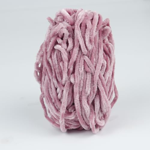 Uiopa Chenille-Garn, 100 g Plüsch-Samtgarn, grobe Wolle für Decken, Kissen, DIY Handwerk Uiopa Chenille-Garn, 100 g Plüsch-Samtgarn, grobe Wolle für Decken, Kissen, DIY Handwerk von Uiopa