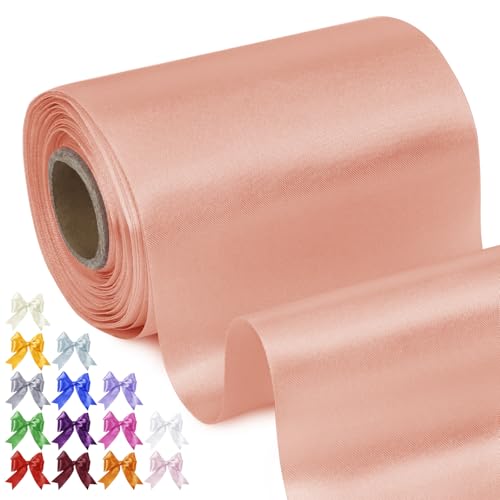 Uiopa Geschenkband Breit 10cm x 20m Satinband Champagner Gold Schleifenband Polyester Stoffband Deko Satin Band für Geschenkverpackungen, Hochzeiten, Stuhlschärpen, DIY-Handwerk Uiopa Geschenkband Breit 10cm x 20m Satinband Champagner Gold Schleifenband Polyester Stoffband Deko Satin Band für Geschenkverpackungen, Hochzeiten, Stuhlschärpen, DIY-Handwerk von Uiopa