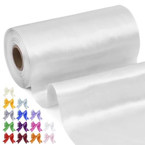 Uiopa Geschenkband Breit 15cm x 20m Satinband Silber Schleifenband Polyester Stoffband Deko Satin Band für Geschenkverpackungen, Hochzeiten, Stuhlschärpen, DIY-Handwerk Uiopa Geschenkband Breit 15cm x 20m Satinband Silber Schleifenband Polyester Stoffband Deko Satin Band für Geschenkverpackungen, Hochzeiten, Stuhlschärpen, DIY-Handwerk von Uiopa