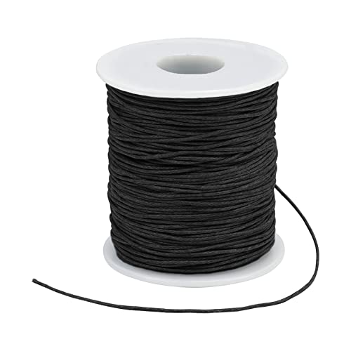 Uiopa Gewachste Baumwollschnur 1mm x 91m Gewachster Geflochtener Baumwollfaden Wachsfaden Schmuckband Perlenschnur für Armband Halskette Anhänger Schmuckherstellung DIY Basteln Uiopa Gewachste Baumwollschnur 1mm x 91m Gewachster Geflochtener Baumwollfaden Wachsfaden Schmuckband Perlenschnur für Armband Halskette Anhänger Schmuckherstellung DIY Basteln von Uiopa