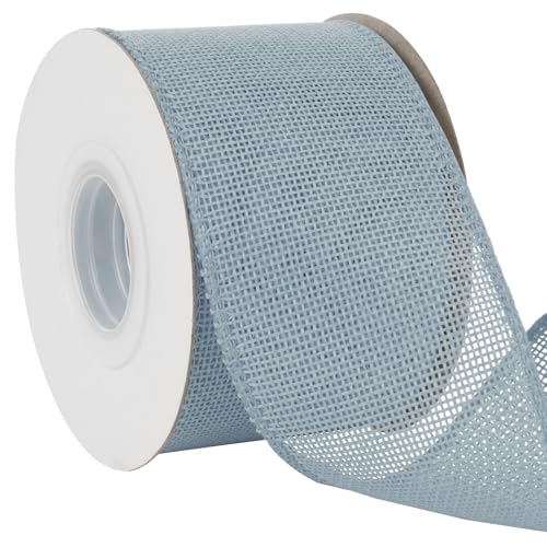 Uiopa Juteband 75mm Breit, 18,2m Vintage Geschenkband Aquablau mit Draht, Decoband Jute Sackleinen Ribbon Band für Kränze, Schleifenherstellung, Geschenk, Heimdekoration, DIY Kunsthandwerk Uiopa Juteband 75mm Breit, 18,2m Vintage Geschenkband Aquablau mit Draht, Decoband Jute Sackleinen Ribbon Band für Kränze, Schleifenherstellung, Geschenk, Heimdekoration, DIY Kunsthandwerk von Uiopa