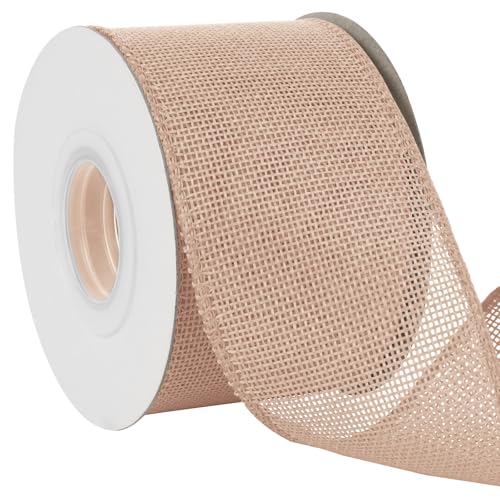 Uiopa Juteband 75mm Breit, 18,2m Vintage Geschenkband Helles Khaki mit Draht, Decoband Jute Sackleinen Ribbon Band für Kränze, Schleifenherstellung, Geschenk, Heimdekoration, DIY Kunsthandwerk Uiopa Juteband 75mm Breit, 18,2m Vintage Geschenkband Helles Khaki mit Draht, Decoband Jute Sackleinen Ribbon Band für Kränze, Schleifenherstellung, Geschenk, Heimdekoration, DIY Kunsthandwerk von Uiopa