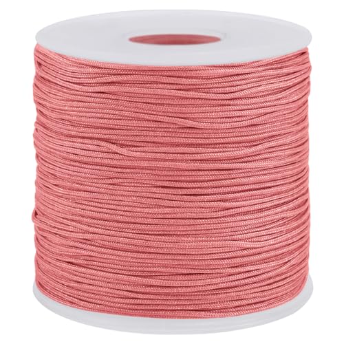 Uiopa Nylonschnur für Armbänder, 0,7mm x 120m Perlenschnur Schmuckband Makramee Garn Geflochten für Armbändern, Halsketten, Schmuck Herstellung, DIY Handwerk Uiopa Nylonschnur für Armbänder, 0,7mm x 120m Perlenschnur Schmuckband Makramee Garn Geflochten für Armbändern, Halsketten, Schmuck Herstellung, DIY Handwerk von Uiopa