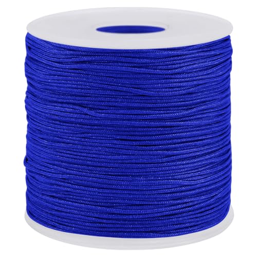 Uiopa Nylonschnur für Armbänder, 0,7mm x 120m Perlenschnur Schmuckband Makramee Garn Geflochten für Armbändern, Halsketten, Schmuck Herstellung, DIY Handwerk Uiopa Nylonschnur für Armbänder, 0,7mm x 120m Perlenschnur Schmuckband Makramee Garn Geflochten für Armbändern, Halsketten, Schmuck Herstellung, DIY Handwerk von Uiopa