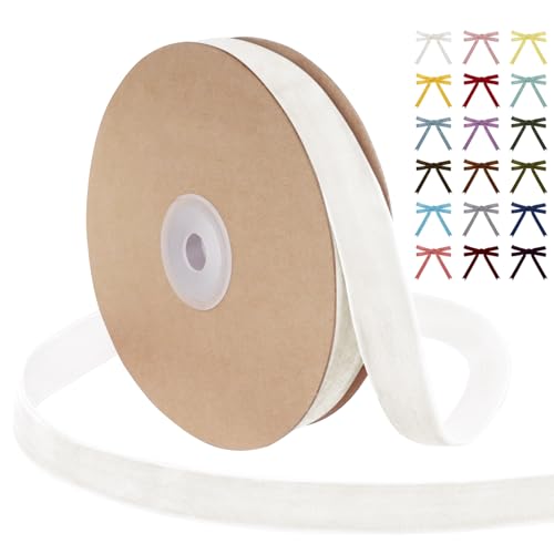 Uiopa Samtband Beige 20mm Breit, 9m Geschenkband Samt Band, Schleifenband Beige Ribbon Dekoband für Geschenkverpackung, Kränze, Hochzeit, Party, DIY Handwerk Uiopa Samtband Beige 20mm Breit, 9m Geschenkband Samt Band, Schleifenband Beige Ribbon Dekoband für Geschenkverpackung, Kränze, Hochzeit, Party, DIY Handwerk von Uiopa