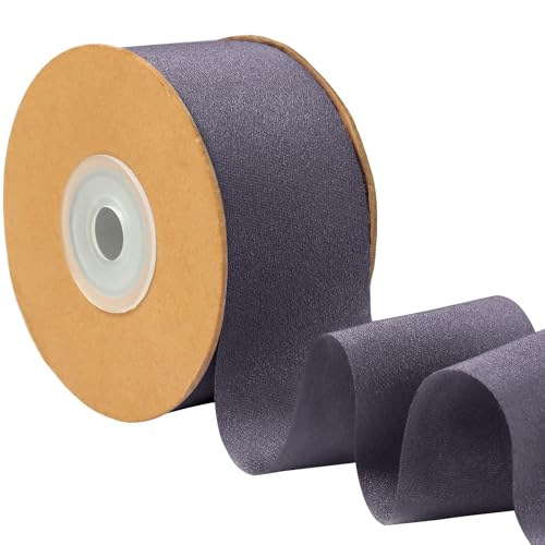 Uiopa Schleifenband Dunkelgrau 38mm Breit, 22,8m Chiffonband Schleifenband Hochzeit, Geschenkband Stoff Dekoband für Geschenk Verpacken, Blumenstrauß, Tisch Deko, Feiertagsfeiern, Basteln Uiopa Schleifenband Dunkelgrau 38mm Breit, 22,8m Chiffonband Schleifenband Hochzeit, Geschenkband Stoff Dekoband für Geschenk Verpacken, Blumenstrauß, Tisch Deko, Feiertagsfeiern, Basteln von Uiopa