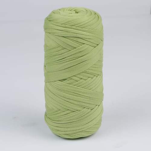Uiopa T-Shirt-Garn, 200 g dickes, elastisches Stofftuch, T-Shirt-Garn, klobiges Häkelband zum Häkeln von Taschen, Heimdekoration, Basteln Uiopa T-Shirt-Garn, 200 g dickes, elastisches Stofftuch, T-Shirt-Garn, klobiges Häkelband zum Häkeln von Taschen, Heimdekoration, Basteln von Uiopa