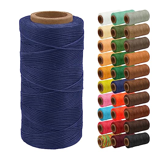 Uiopa Wachsfaden, 1mm x 200m Flacher Ledergarn Gewachst, Leder Nähen Faden Sattlergarn Gewachste für Lederprojekten, Reparatur, Buchbinden, DIY Basteln Uiopa Wachsfaden, 1mm x 200m Flacher Ledergarn Gewachst, Leder Nähen Faden Sattlergarn Gewachste für Lederprojekten, Reparatur, Buchbinden, DIY Basteln von Uiopa