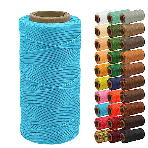 Uiopa Wachsfaden, 1mm x 200m Flacher Ledergarn Gewachst, Leder Nähen Faden Sattlergarn Gewachste für Lederprojekten, Reparatur, Buchbinden, DIY Basteln Uiopa Wachsfaden, 1mm x 200m Flacher Ledergarn Gewachst, Leder Nähen Faden Sattlergarn Gewachste für Lederprojekten, Reparatur, Buchbinden, DIY Basteln von Uiopa