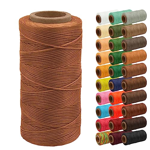 Uiopa Wachsfaden, 1mm x 200m Flacher Ledergarn Gewachst, Leder Nähen Faden Sattlergarn Gewachste für Lederprojekten, Reparatur, Buchbinden, DIY Basteln Uiopa Wachsfaden, 1mm x 200m Flacher Ledergarn Gewachst, Leder Nähen Faden Sattlergarn Gewachste für Lederprojekten, Reparatur, Buchbinden, DIY Basteln von Uiopa