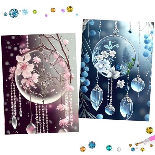 Uirheurd Diamond Painting Traumfänger 5D Diamond Painting Erwachsene Kinder, 2 Stück Diamant Painting Bilder Diamond Painting DIY Voller Runder Diamant Home Wand Décor Crystal Art Craft Kits 25x35cm Uirheurd Diamond Painting Traumfänger 5D Diamond Painting Erwachsene Kinder, 2 Stück Diamant Painting Bilder Diamond Painting DIY Voller Runder Diamant Home Wand Décor Crystal Art Craft Kits 25x35cm von Uirheurd