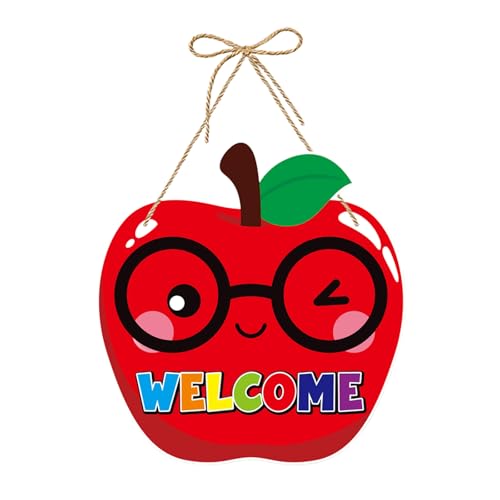 1 Stück / 2 Stück Willkommen in der Schule zum Aufhängen an der Tür des Klassenzimmers aus Papier, Dekoration für den Eingang, Partyzubehör am ersten Tag 1 Stück / 2 Stück Willkommen in der Schule zum Aufhängen an der Tür des Klassenzimmers aus Papier, Dekoration für den Eingang, Partyzubehör am ersten Tag von Uitndvyte