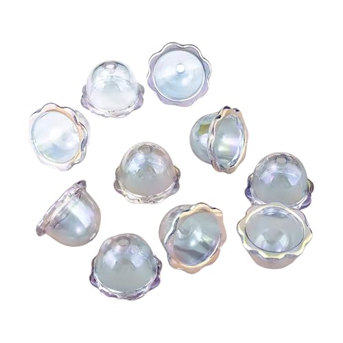 10pieces Elegante Acrylglocken Anhänger Acryl Multi Blütenblätter Blumenperlenkappen Für Schmuck Und Handwerksprojekte 10pieces Elegante Acrylglocken Anhänger Acryl Multi Blütenblätter Blumenperlenkappen Für Schmuck Und Handwerksprojekte von Uitndvyte