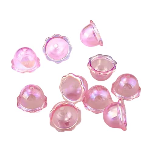 10pieces Elegante Acrylglocken Anhänger Acryl Multi Blütenblätter Blumenperlenkappen Für Schmuck Und Handwerksprojekte 10pieces Elegante Acrylglocken Anhänger Acryl Multi Blütenblätter Blumenperlenkappen Für Schmuck Und Handwerksprojekte von Uitndvyte