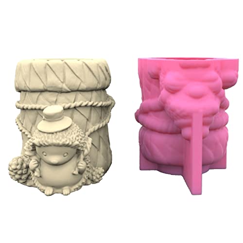 3D-Bürste, Silikon-Seifenform, niedliche Igelform, Tonform, Kuchendekoration, Silikon, Stifthalter 3D-Bürste, Silikon-Seifenform, niedliche Igelform, Tonform, Kuchendekoration, Silikon, Stifthalter von Uitndvyte
