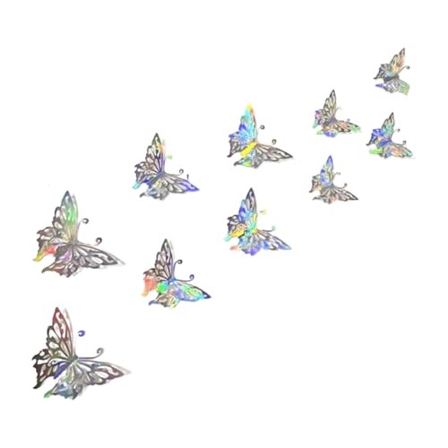 3D-Schmetterlings-Wandaufkleber für Zimmer, Schlafzimmer, Dekoration, einfach anzubringen, hohle Schmetterlings-Abziehbilder 3D-Schmetterlings-Wandaufkleber für Zimmer, Schlafzimmer, Dekoration, einfach anzubringen, hohle Schmetterlings-Abziehbilder von Uitndvyte