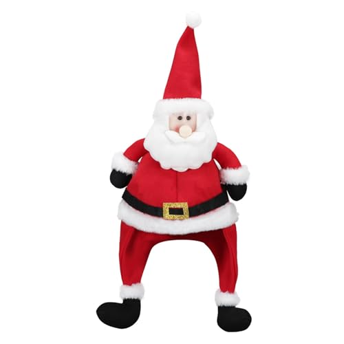 Bequemer Weihnachtsmannhut für Kinder, Weihnachtsdekoration, Kostümzubehör für Partys Bequemer Weihnachtsmannhut für Kinder, Weihnachtsdekoration, Kostümzubehör für Partys von Uitndvyte