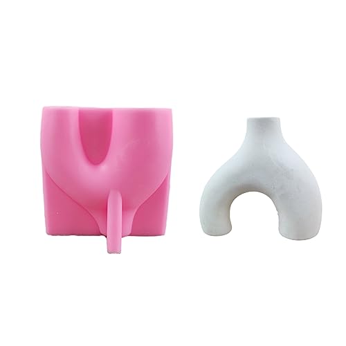 Blumentopf, Silikonform, Blumenvase, Epoxidharz, Schmuckbehälter, geeignet für Heimdekoration von Uitndvyte