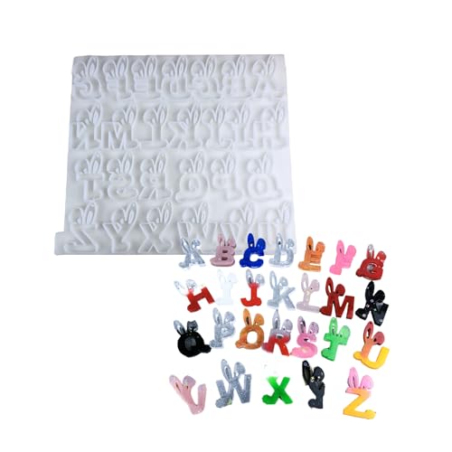 Flexible Silikonformen für Buchstabenanhänger, erstellen robuste und benutzerfreundliche Accessoires, um Ihre Heimdekoration zu personalisieren Flexible Silikonformen für Buchstabenanhänger, erstellen robuste und benutzerfreundliche Accessoires, um Ihre Heimdekoration zu personalisieren von Uitndvyte