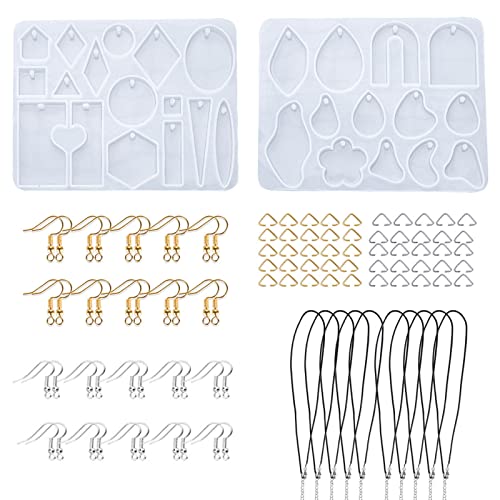 Form für Ohrringe, Epoxidharz, Schmuck, Blumenform, runder Anhänger, Loch, Halskette, Schlüsselanhänger Form für Ohrringe, Epoxidharz, Schmuck, Blumenform, runder Anhänger, Loch, Halskette, Schlüsselanhänger von Uitndvyte